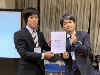 創成科学研究科機械工学系専攻 野村和伸さん、板村成さんが国際会議JCREN2018においてBest Presentation Awardを受賞しました_2